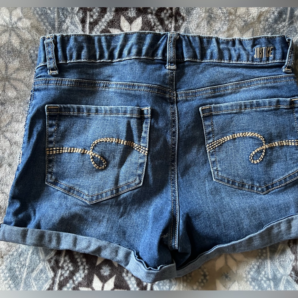 Original Justice Jean Shorts Girls Size 14